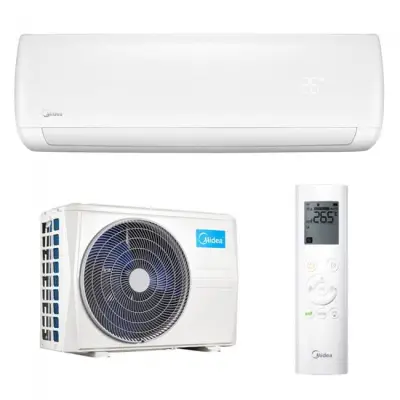 Aer conditionat Midea Xtreme Fresh, Gama 2025, 12000 BTU, Clasa A++/A+, Wi-Fi, Quattro Inverter, Lampa UV