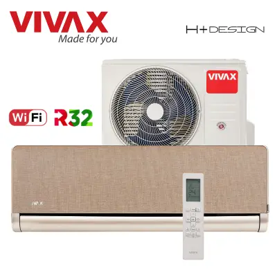 Aer Conditionat VIVAX H+Design ACP-12CH35AEHI+ Gold Wi-Fi Ready R32 Inverter 12000 BTU/h