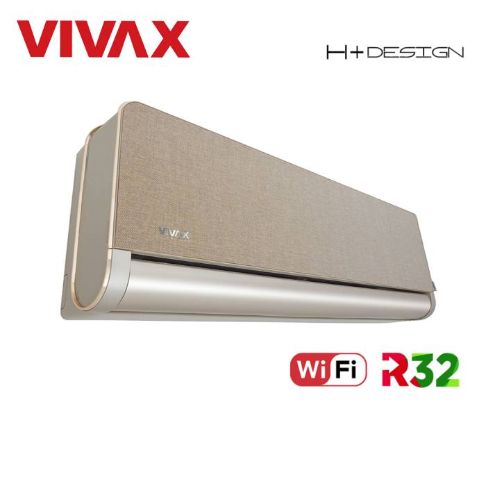 Aer Conditionat VIVAX H+Design ACP-12CH35AEHI+ Gold Wi-Fi Ready R32 Inverter 12000 BTU/h