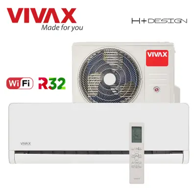 Aer Conditionat VIVAX H+Design ACP-09CH25AEHI+ White Wi-Fi R32 Inverter 9000 BTU/h