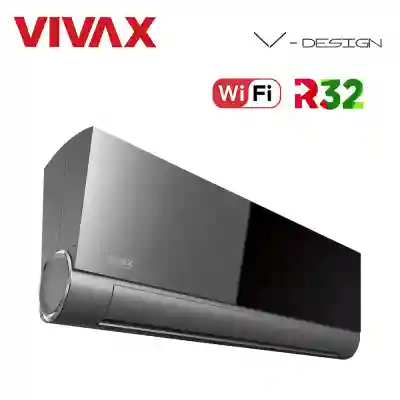 Aer Conditionat VIVAX H+Design ACP-12CH35AEHI+ Gray Mirror Wi-Fi Ready R32 Inverter 12000 BTU/h