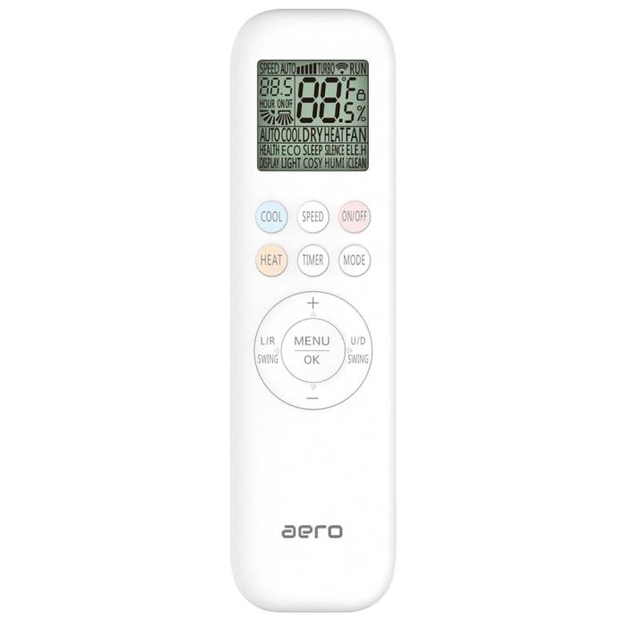 Aer Conditionat AERO Elite Shadow ACS-09ES Wi-Fi Ready, R32, Inverter, 9000 BTU/h, clasa A+++