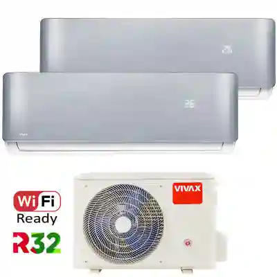 Aer Conditionat MULTISPLIT VIVAX ACP-14COFM40AERI / 2x ACP-09CH25AERI Dublu Split Inverter