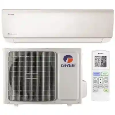 Aparat de aer conditionat Gree Bora A4 Silver R32 GWH12AABXB-K6DNA4A Inverter 12000 BTU Wi-Fi, Inverter, Cold Plasma, Auto Clean, I Feel