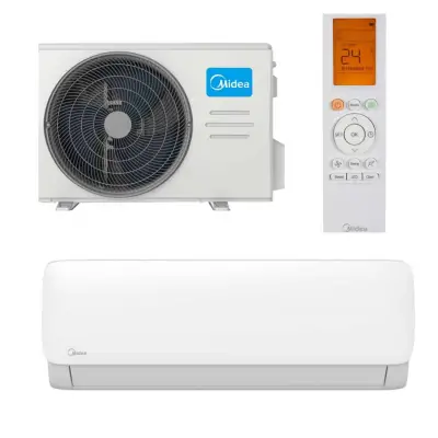 Aer conditionat Midea Xtreme Fresh, Gama 2025, 9000 BTU, Clasa A++/A+, Wi-Fi, Quattro Inverter, Lampa UV