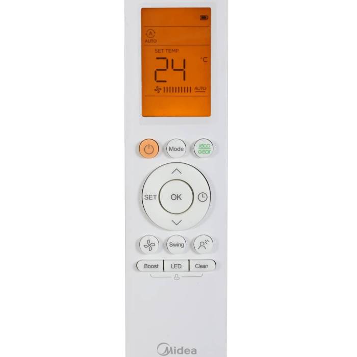 Aer conditionat Midea Xtreme Fresh, Gama 2025, 9000 BTU, Clasa A++/A+, Wi-Fi, Quattro Inverter, Lampa UV